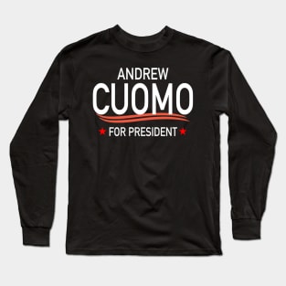 Cuomo for President Long Sleeve T-Shirt